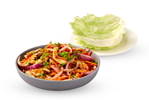 CHICKEN LETTUCE WRAPS