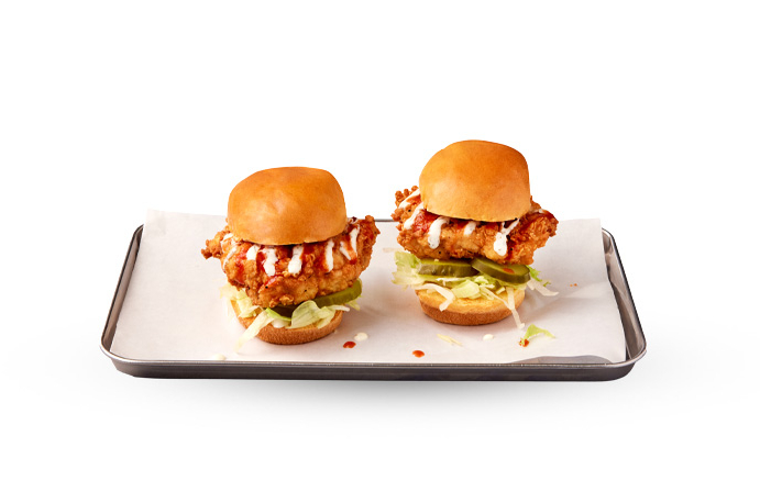 BUFFALO CHICKEN SLIDERS – 2 PCS