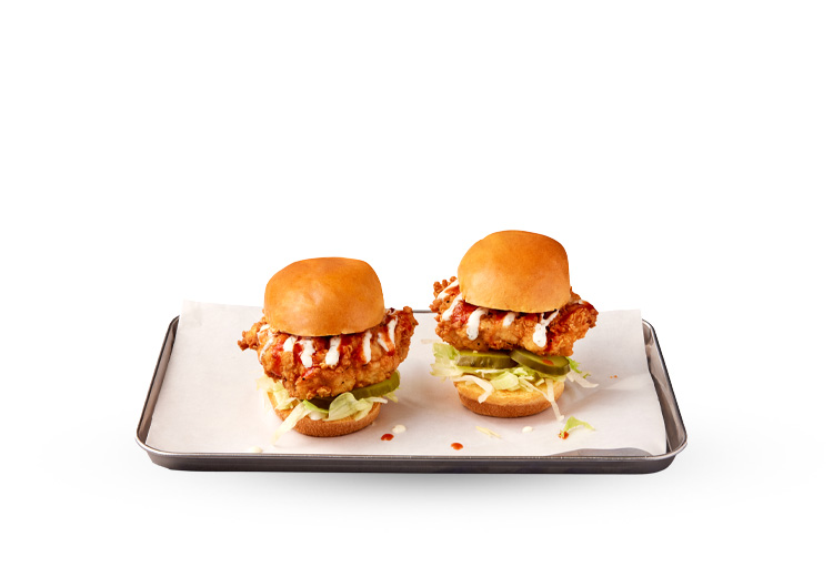 Buffalo Chicken Sliders
