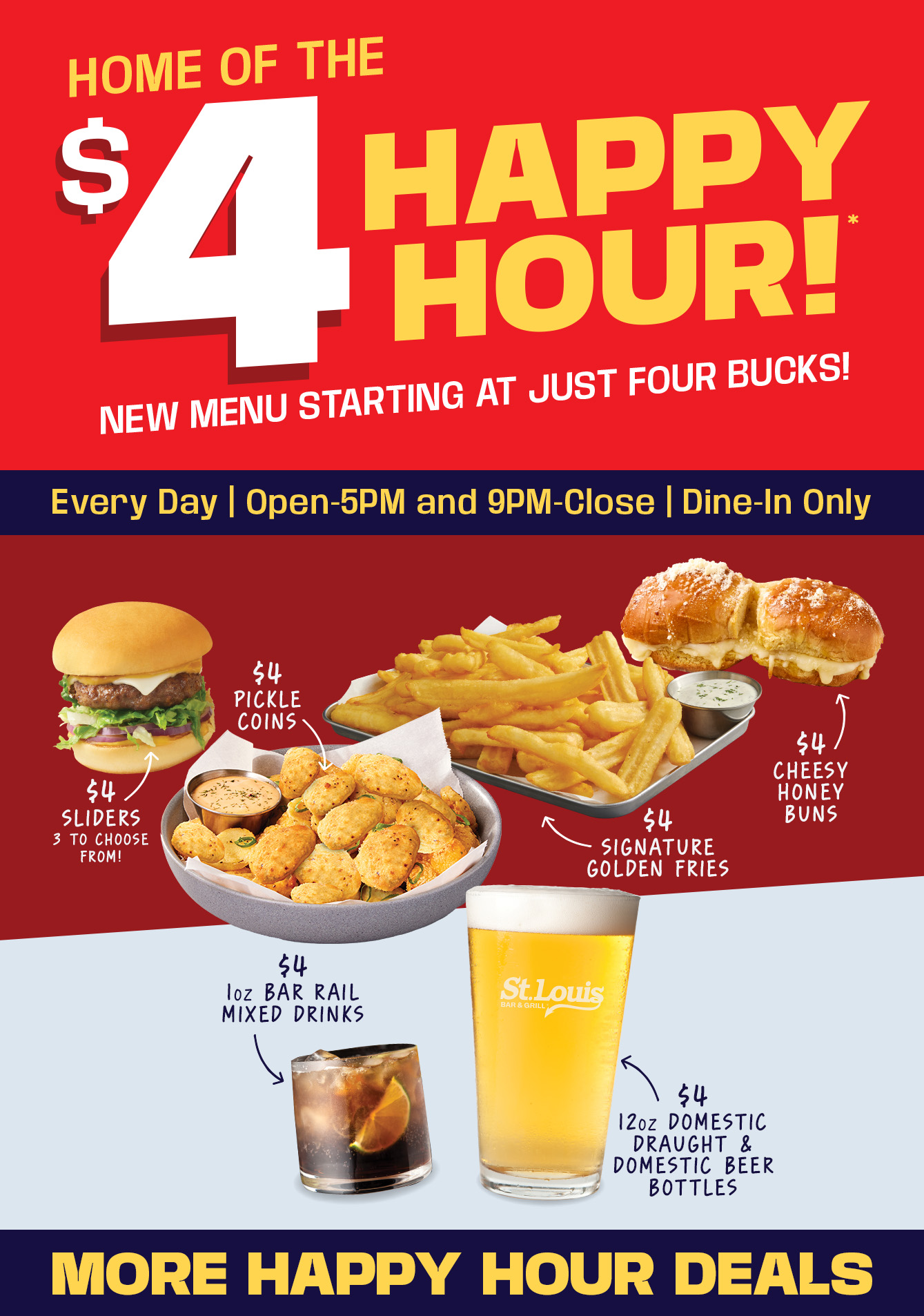 HH_LandingPage_ATL_Apr9_Mobile_01 $4 Happy Hour Deals | Every Day | Open-5pm & 9pm-close | Dine-in Only